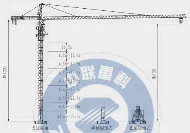 TC6012A-6A塔式起重機