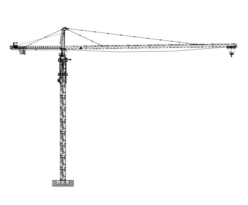 TC8039-25塔式起重機(jī)